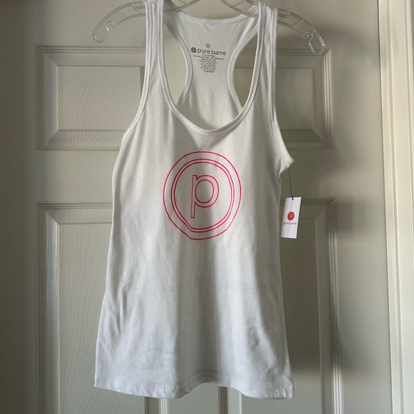 Pure Barre White Tank Top - Picture 1 of 2